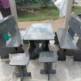 Bộ bàn ghế đá hoa cương