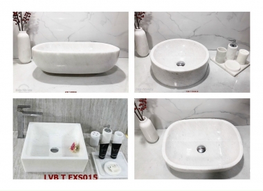 Lavabo tone trắng