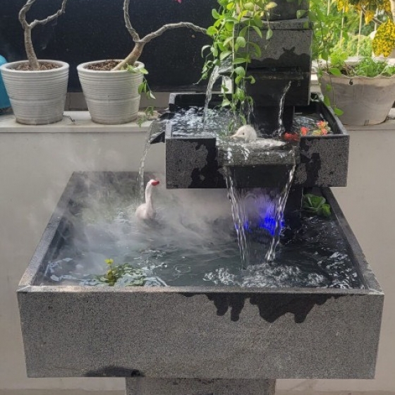 ĐÁ TRANG TRÍ THÁC NƯỚC