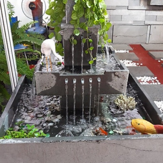 ĐÁ TRANG TRÍ THÁC NƯỚC
