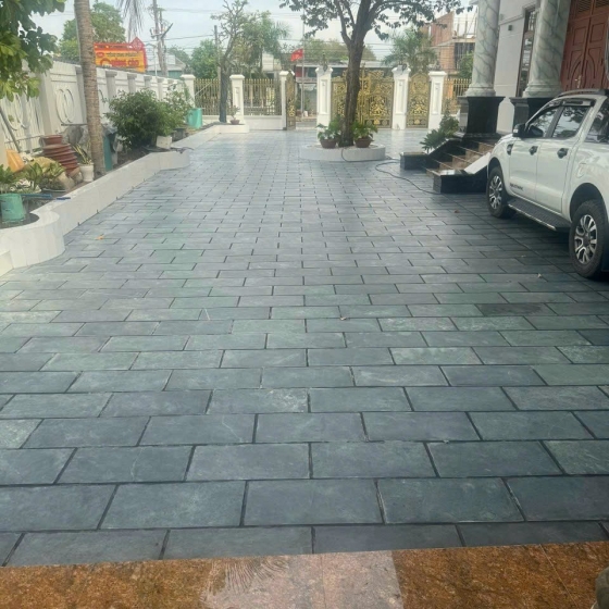 Đá xanh Thanh Hóa mài 