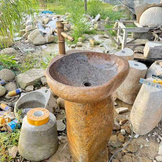 Lavabo đá 