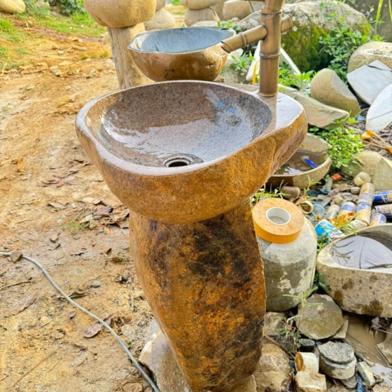 Lavabo đá 