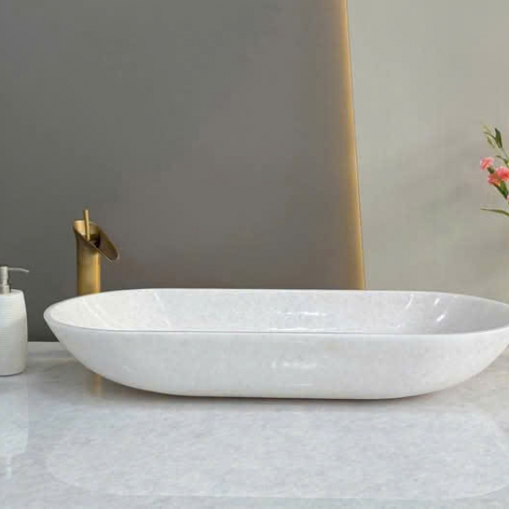 Lavabo tone trắng