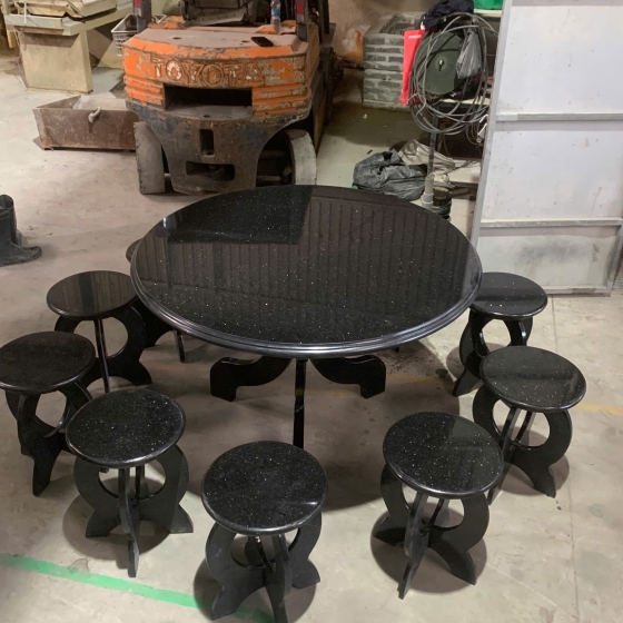 Bộ bàn ghế đá hoa cương