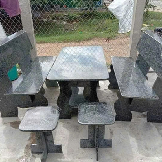 Bộ bàn ghế đá hoa cương