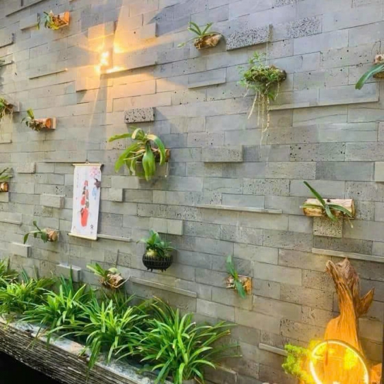 Đá ong ốp tường 3D