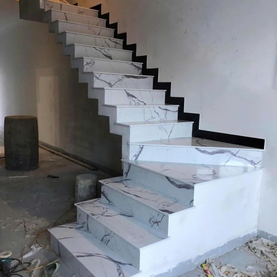 Đá trắng vân nung 