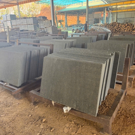 Đá bazan đen khò nhám