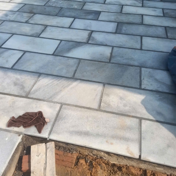 Đá Sọc Dưa Tone Xám